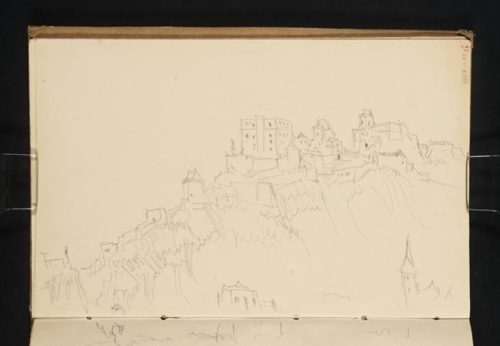 Joseph Mallord William Turner, ‘The Oberhaus from the Ilzstadt, Passau’ 1840