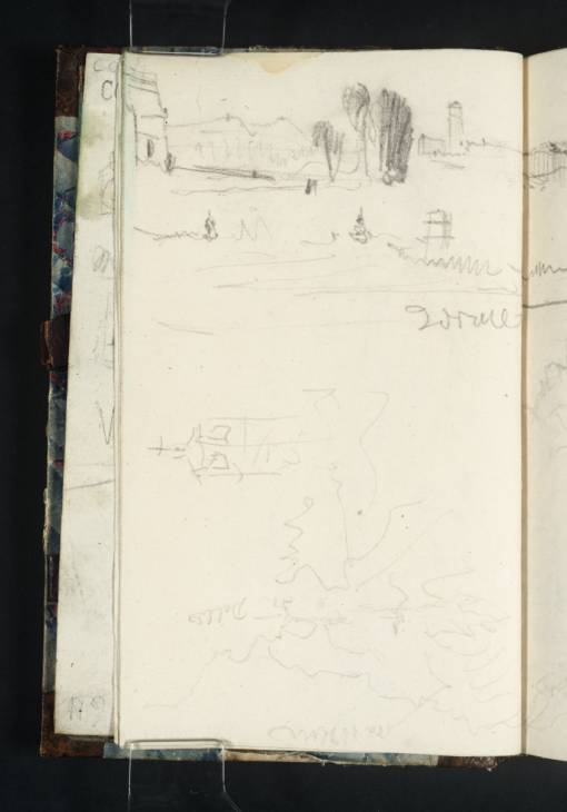 Joseph Mallord William Turner, ‘Two Views near Vienna; Sketches of Mountain Scenery’ 1833