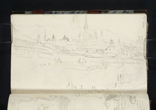 Joseph Mallord William Turner, ‘Vienna: View from the Belvedere Gardens’ 1833