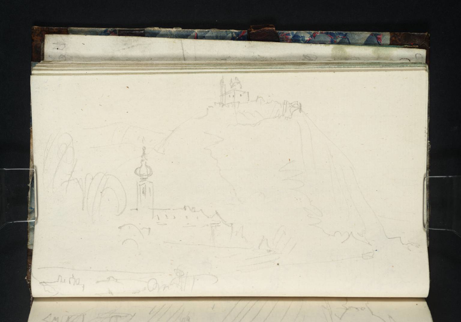 The Leopoldsberg and the Church of Kahlenbergerdorf Looking up the Danube (in Two Instalments)