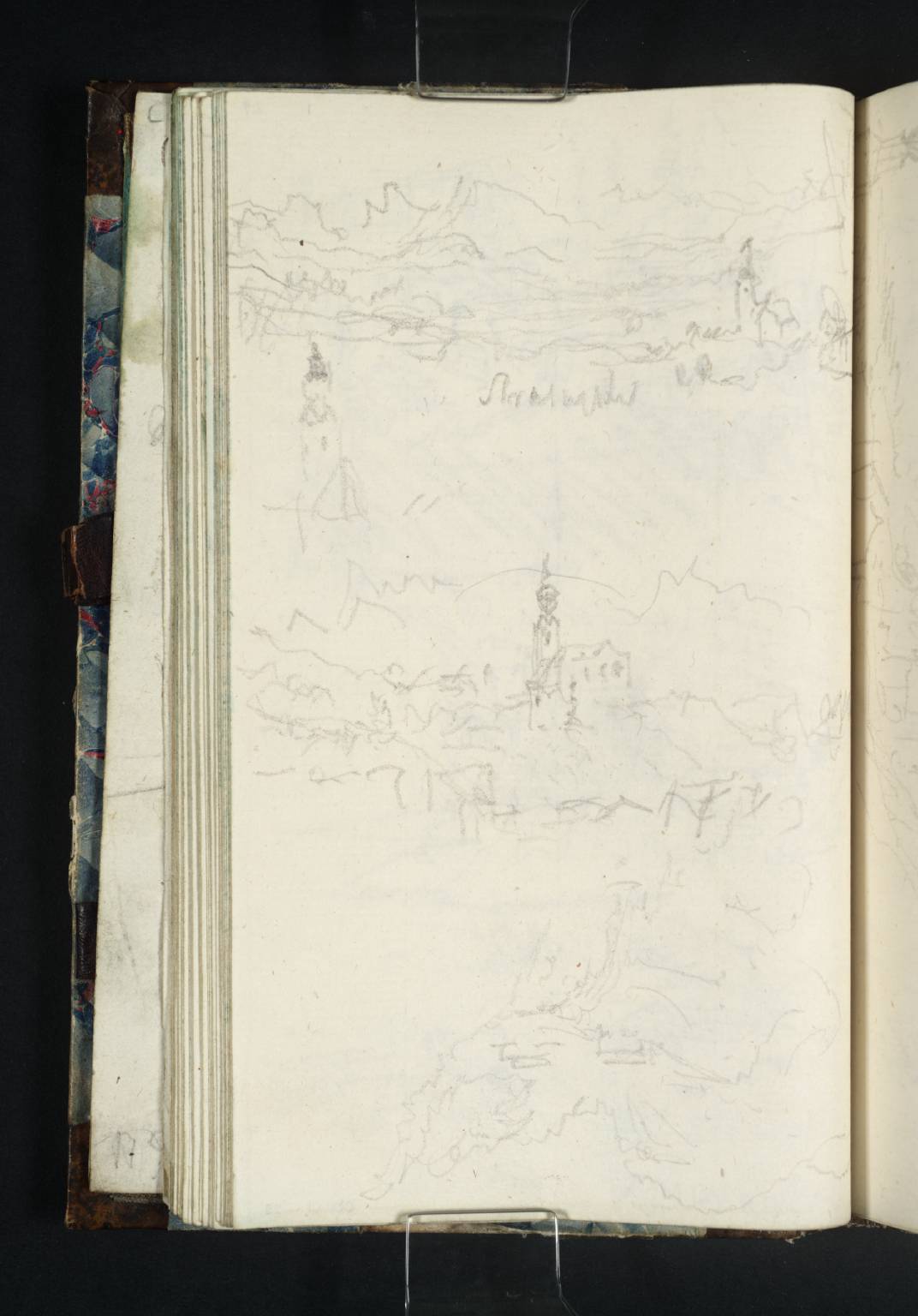 Mountain Scenery and Buildings