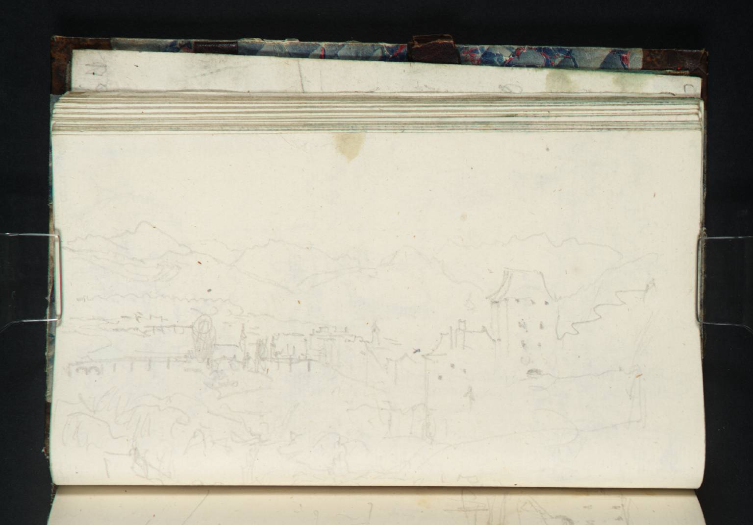 Mountain Scenery and Buildings
