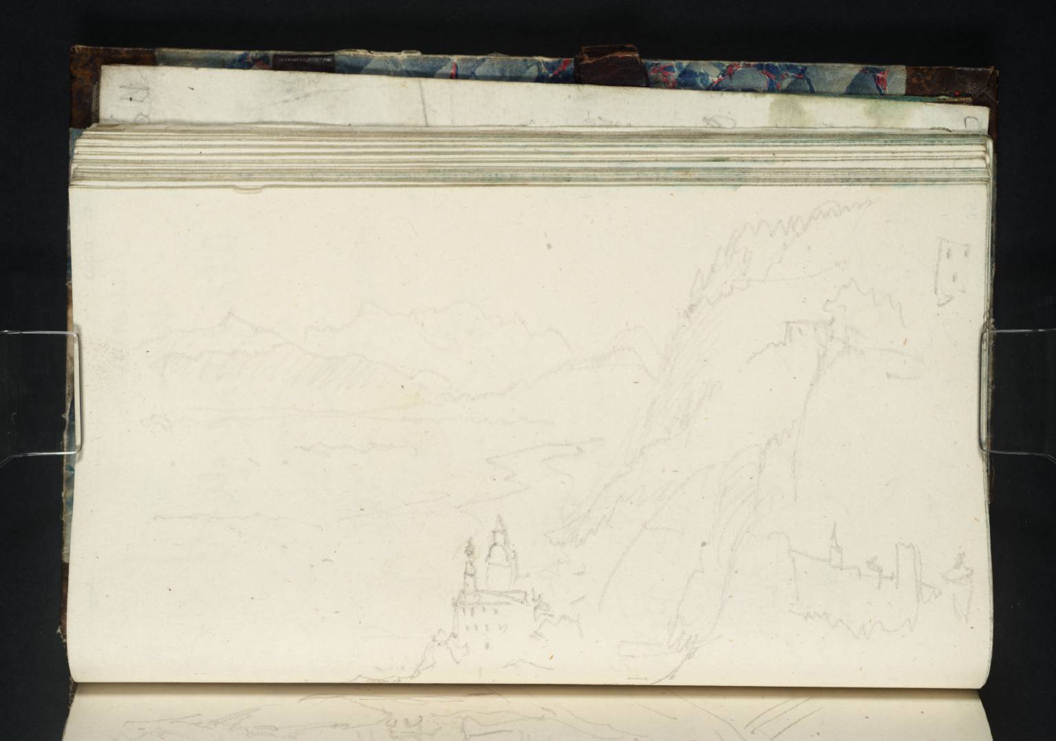 Mountain Scenery and Buildings