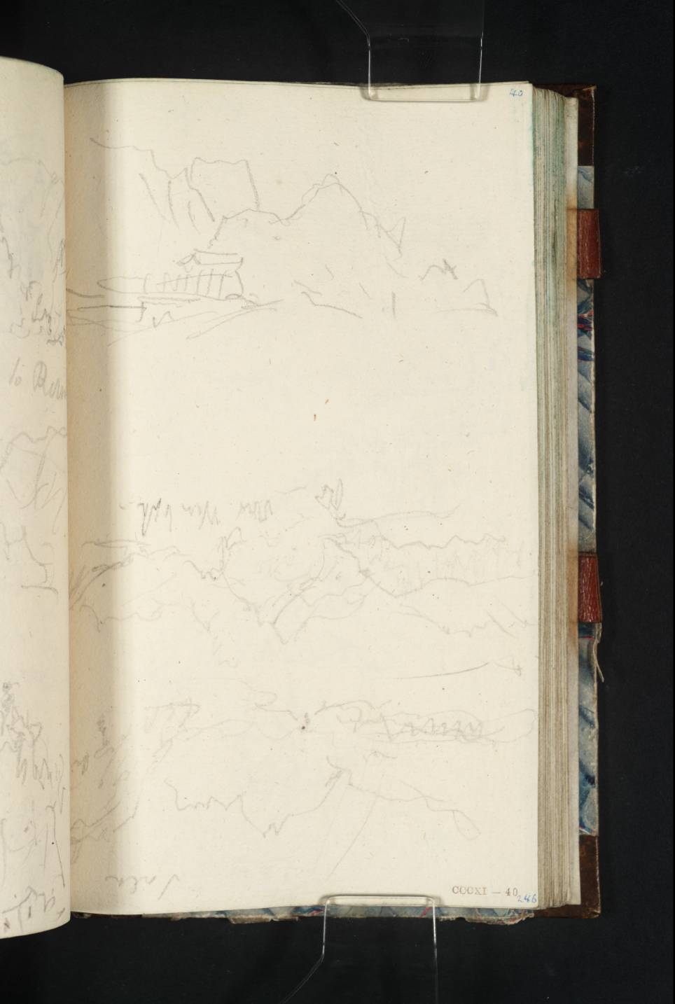 Mountains, Buildings and Figures