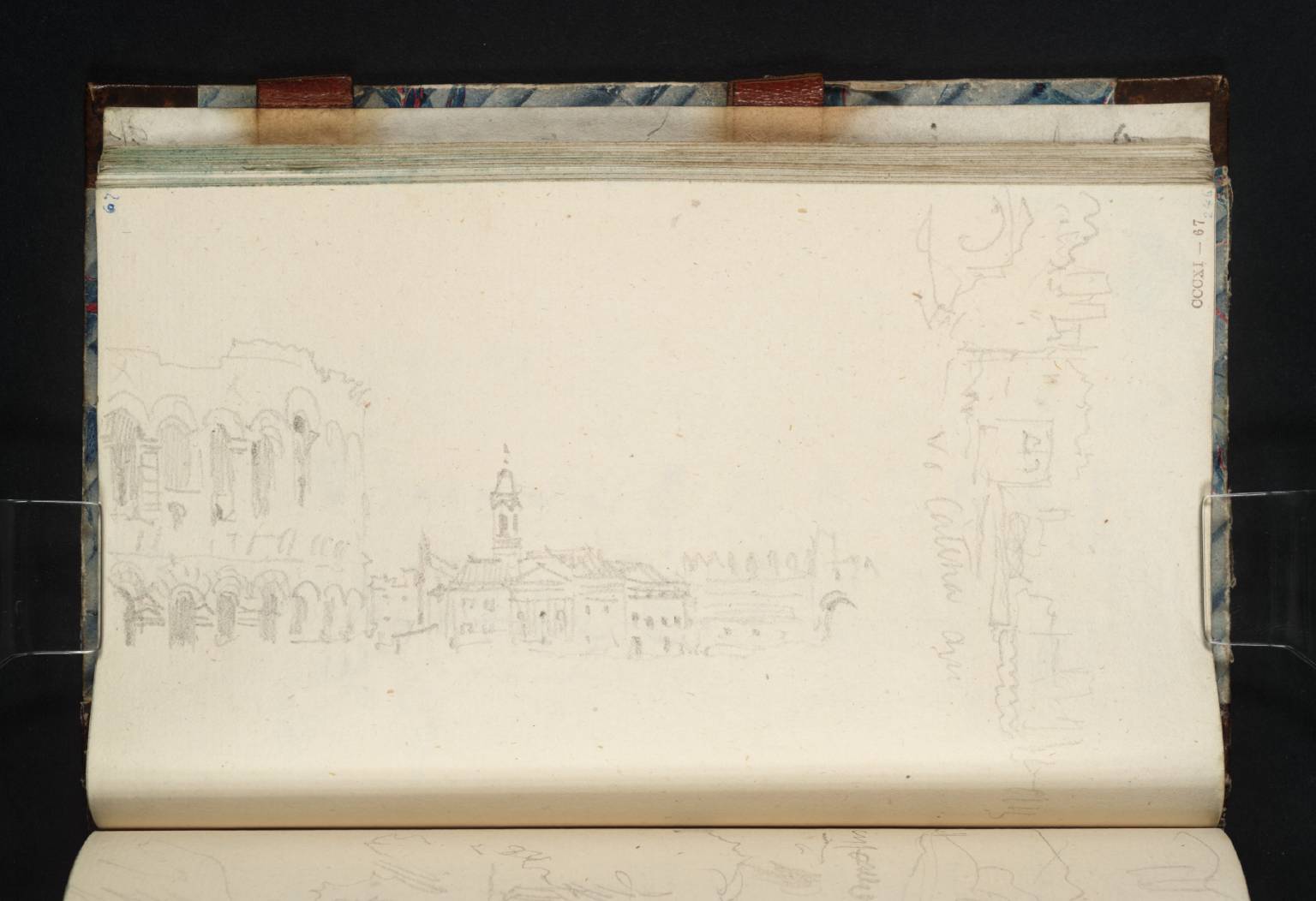 (1) Verona: The Arena and Adjacent Buildings; (2) Buildings
