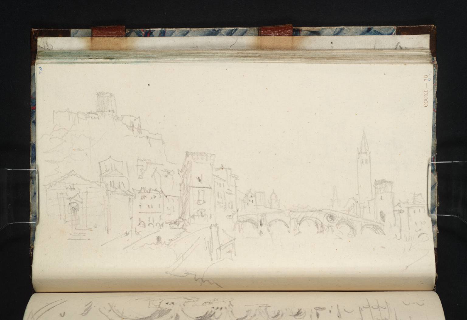 Verona: Castel S. Pietro and Ponte Pietra, Looking down the Adige