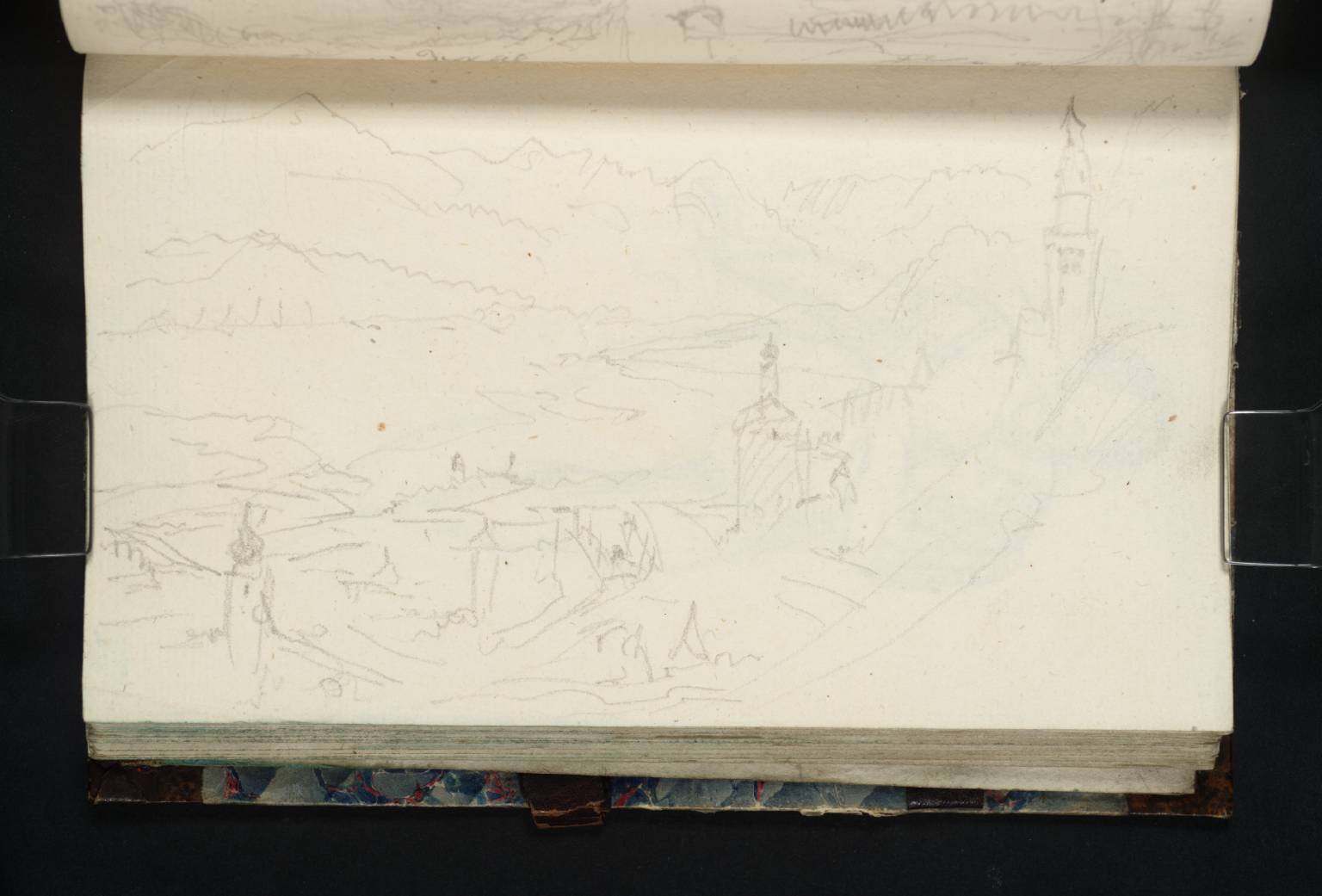 Mountain Scenery and Buildings