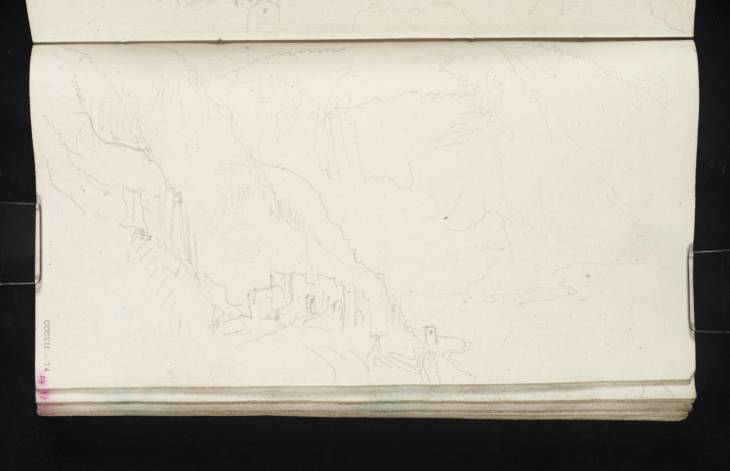 Joseph Mallord William Turner, ‘Fortifications above the Valsugana near Primolano’ 1833