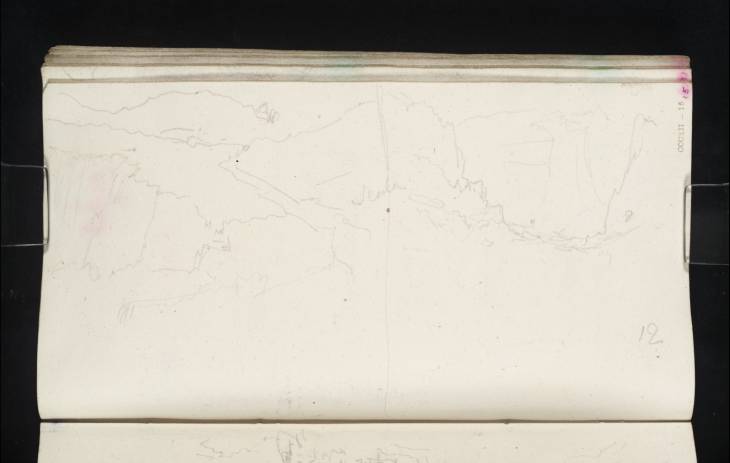 Joseph Mallord William Turner, ‘Views of the Valsugana around Primolano’ 1833