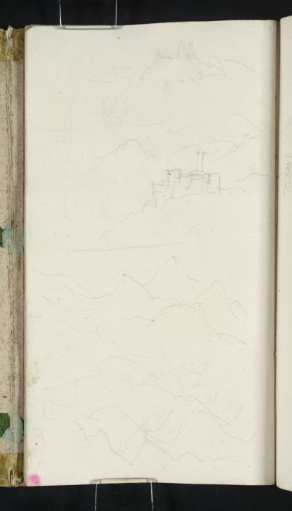 Joseph Mallord William Turner, ‘Borgo Valsugana, with Castel Telvana and Nearby Mountains’ 1833
