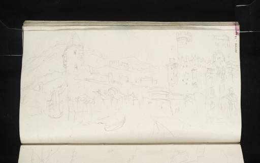 Joseph Mallord William Turner, ‘The Castello del Buonconsiglio, Trento, from the Piazza Raffaello Sanzio’ 1833
