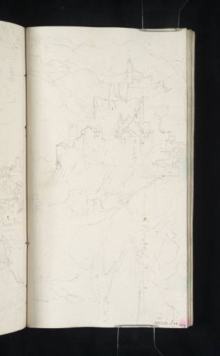 Joseph Mallord William Turner, ‘Views of Castel Firmiano (Schloss Sigmundskron) from the South, with Bolzano (Bozen) in the Distance’ 1833