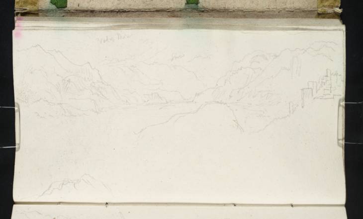 Joseph Mallord William Turner, ‘Castel Firmiano (Schloss Sigmundskron), near Bolzano (Bozen), with the Adige (Etch) Valley towards Merano (Meran) to the North-West’ 1833