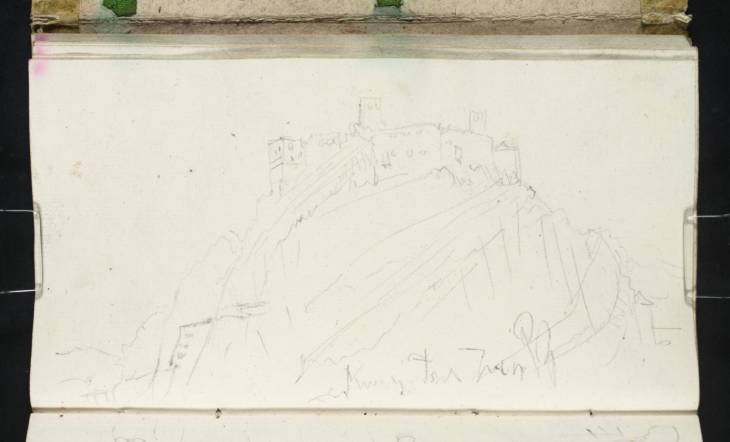 Joseph Mallord William Turner, ‘Castel Firmiano (Schloss Sigmundskron) above the Adige (Etsch) Valley near Bolzano (Bozen), from the North-East’ 1833
