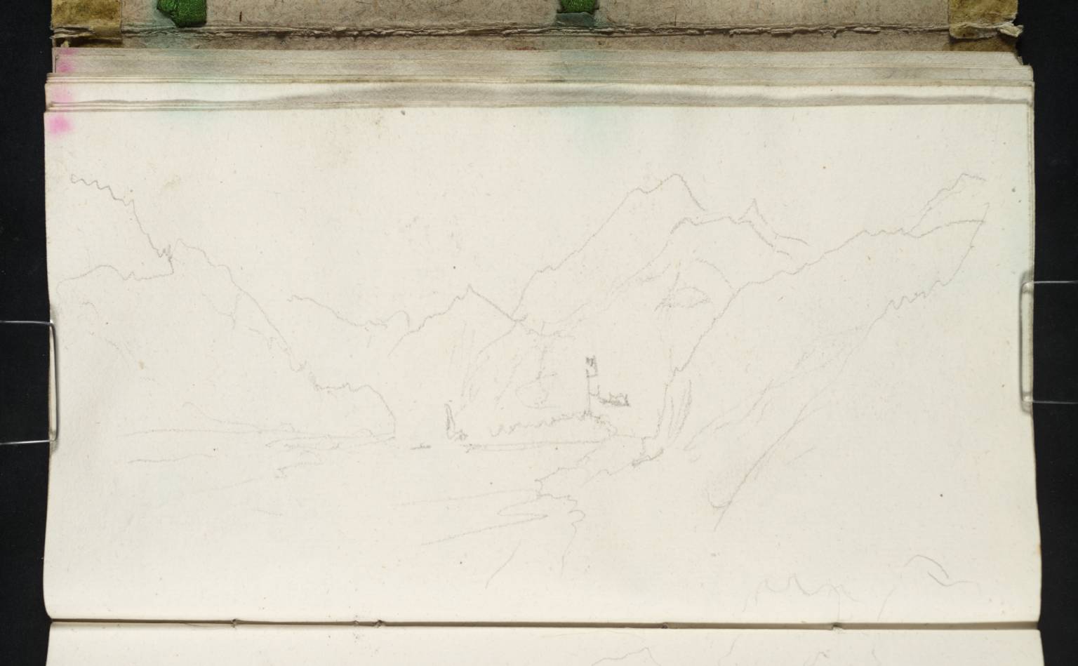 Mountains, with Lake