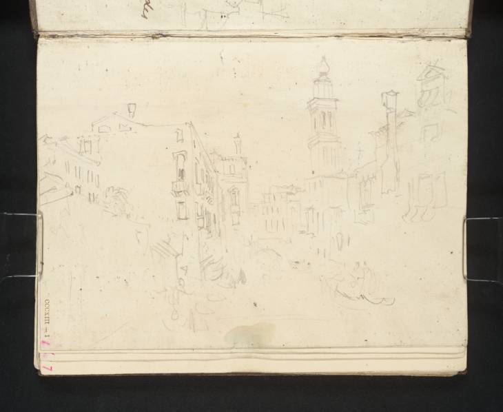 Joseph Mallord William Turner, ‘The Rio della Pietà, Venice, with the Campanile of Sant'Antonin’ 1840