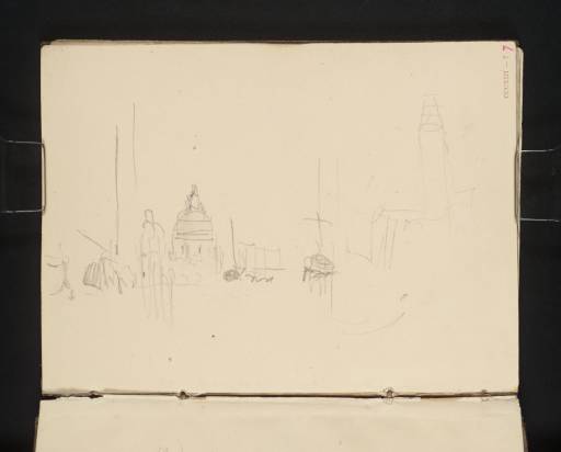 Joseph Mallord William Turner, ‘The Entrance to the Grand Canal, Venice, with the Dogana, Santa Maria della Salute, and the Campanile of San Marco (St Mark's), from the Bacino’ 1840