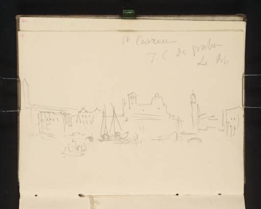 Joseph Mallord William Turner, ‘The Riva degli Schiavoni, Venice, from the Bacino, with the Church of San Zaccaria and the Campanili of San Marco (St Mark's) and San Giorgio dei Greci’ 1840