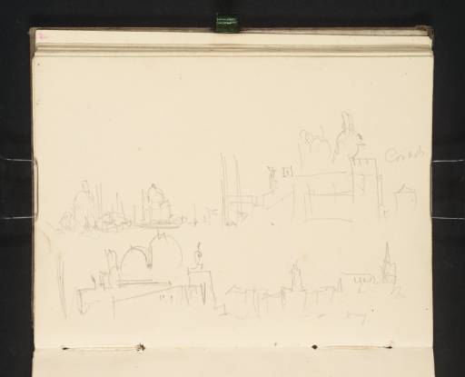 Joseph Mallord William Turner, ‘The Dogana and Santa Maria della Salute from the Bacino, with the Entrance to the Grand Canal, and the Zitelle and Redentore on the Isola della Giudecca Beyond’ 1840