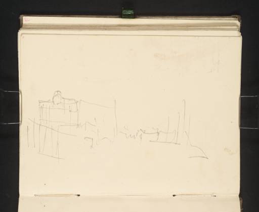 Joseph Mallord William Turner, ‘Canalside or Waterfront Buildings, Venice’ 1840