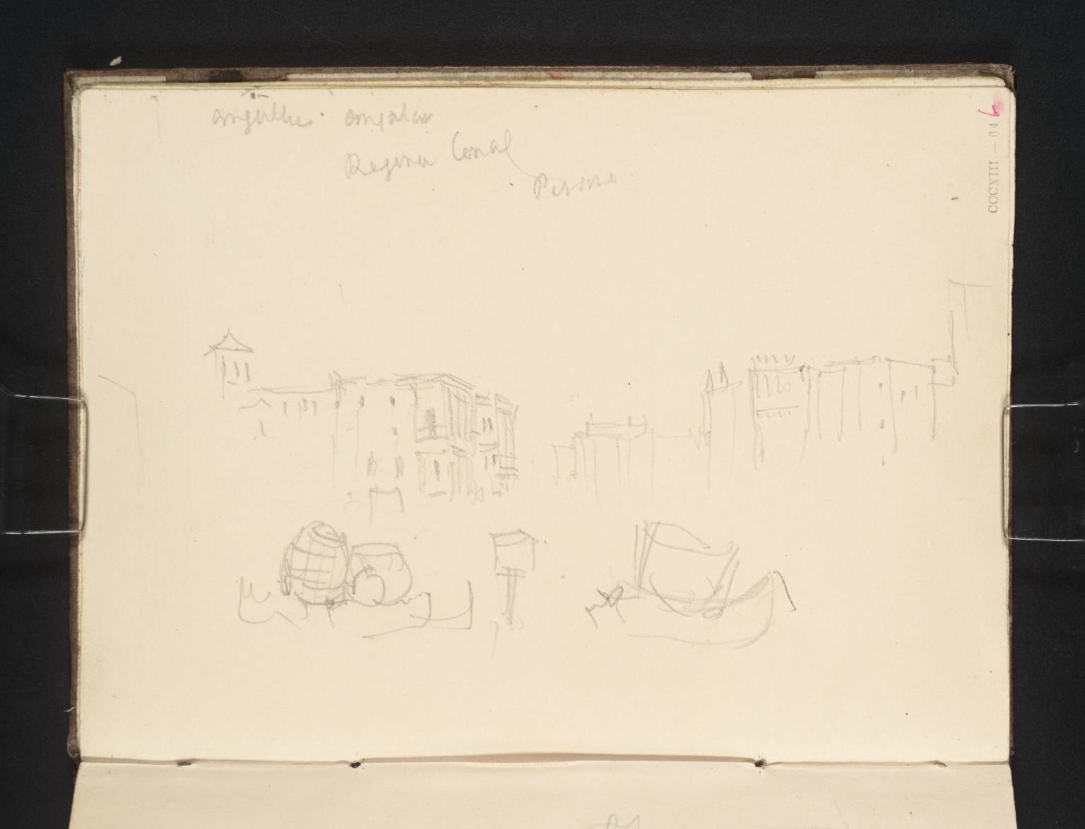 Views on Grand Canal. Regina Canal. Pesaro [Turner], Etc.