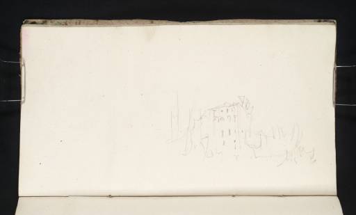 Joseph Mallord William Turner, ‘A Venice Boatyard, Probably near the Giardini Pubblici’ 1833
