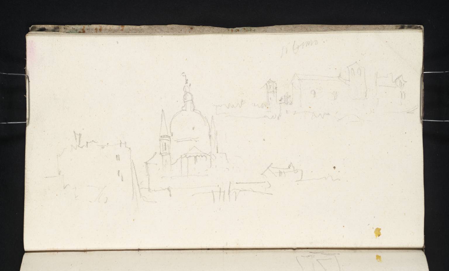 The Redentore and the Church and Monastery of Santi Cosma e Damiano alla Giudecca, Both Seen from the Lagoon