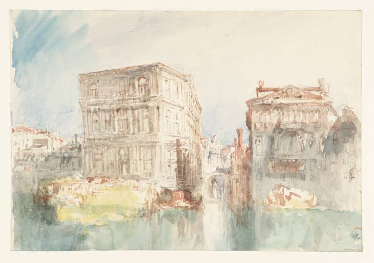 Joseph Mallord William Turner, ‘The Grand Canal, Venice, with the Entrance to the Rio di San Luca between the Palazzi Grimani and Corner Contarini dei Cavalli’ 1840
