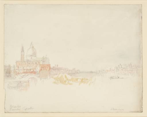 Joseph Mallord William Turner, ‘The Redentore, Venice, with the Canale della Giudecca to its West’ 1840