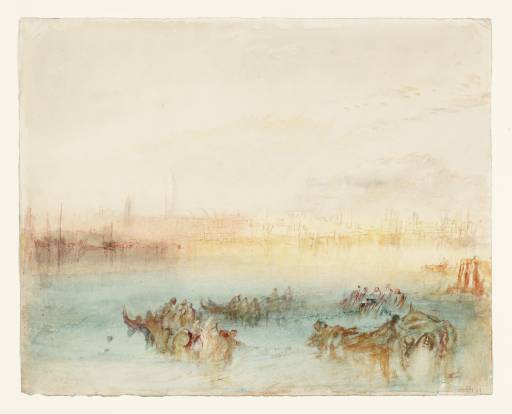 Joseph Mallord William Turner, ‘Venice from the Canale di San Marco, with the Campanile and Domes of San Marco (St Mark's) in the Distance’ 1840