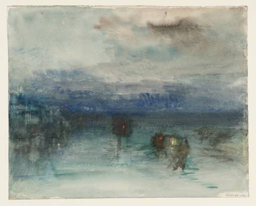 Joseph Mallord William Turner, ‘Moonlight on the Lagoon near Venice’ 1840
