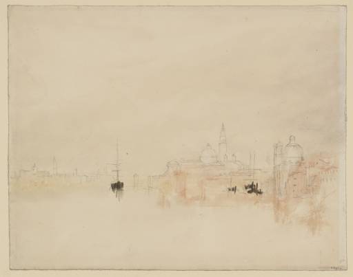 Joseph Mallord William Turner, ‘The Zitelle and San Giorgio Maggiore, Venice, from the Canale della Giudecca, Venice’ 1840