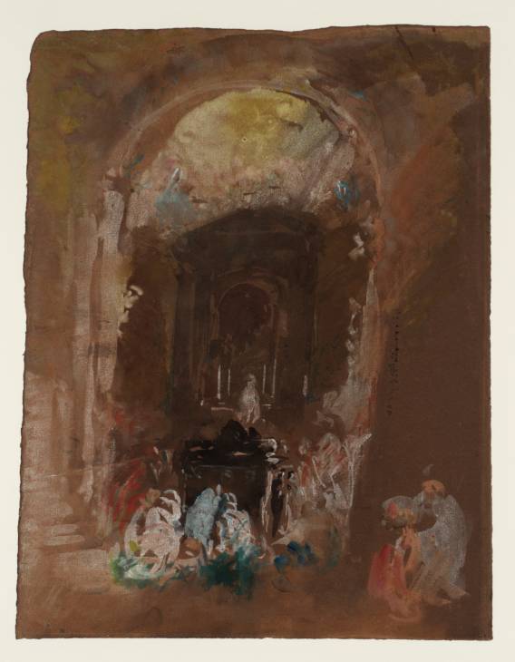 Joseph Mallord William Turner, ‘The Zen Chapel in the Basilica of San Marco (St Mark's), Venice’ 1840