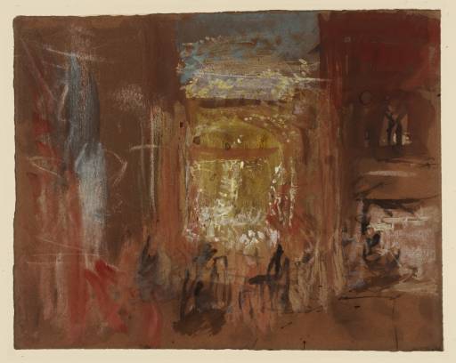 Joseph Mallord William Turner, ‘The Atrium of the Basilica of San Marco (St Mark's), Venice, Looking North’ 1840