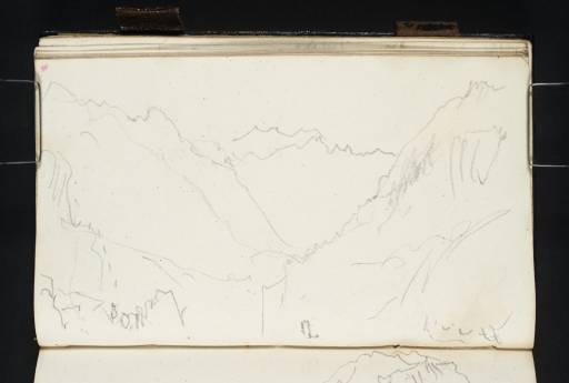Joseph Mallord William Turner, ‘Mountains in the Tyrol Alps’ 1840