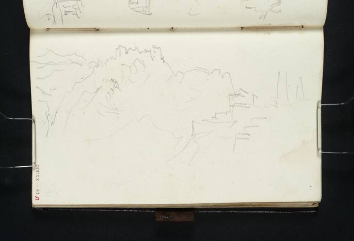 Joseph Mallord William Turner, ‘A Ruined Castle among Mountains ?in the Dolomites’ 1840