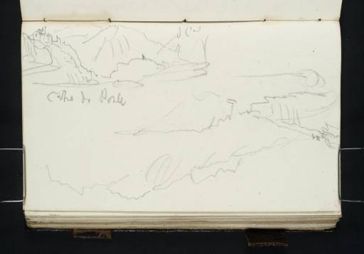 Joseph Mallord William Turner, ‘Ponte nelle Alpi (formerly Capodiponte), near Belluno; Mountains ?in the Dolomites’ 1840