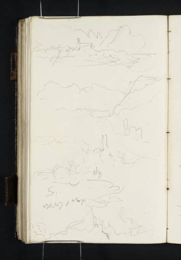 Joseph Mallord William Turner, ‘Mountain Views including Buildings and Lago di Santa Croce, near Belluno’ 1840