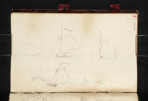 Joseph Mallord William Turner, ‘Boats Sailing ?in Holland’ 1835