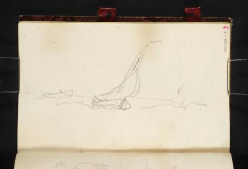 Joseph Mallord William Turner, ‘Boat Sailing ?off the Coast of Holland’ 1835
