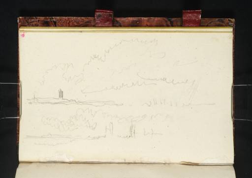 Joseph Mallord William Turner, ‘Clouds and Coastline at or near Brielle, Holland’ 1835