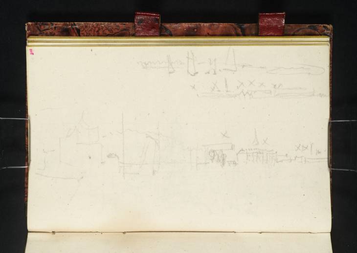 Joseph Mallord William Turner, ‘Shipping on the Maas at Rotterdam’ 1835