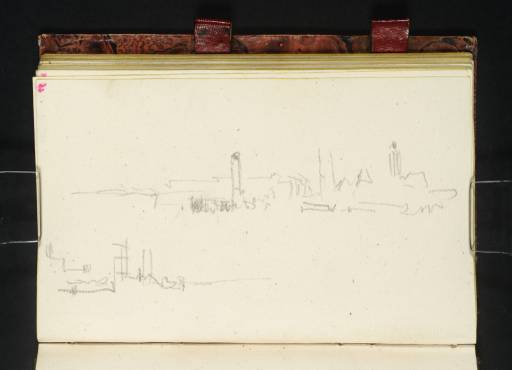 Joseph Mallord William Turner, ‘River Scene ?around the Biesbosch’ 1835