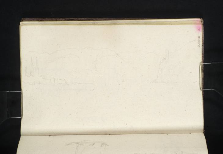 Joseph Mallord William Turner, ‘Bingen from the River Rhine, with the Mäuseturm and Burg Ehrenfels Downstream’ 1833