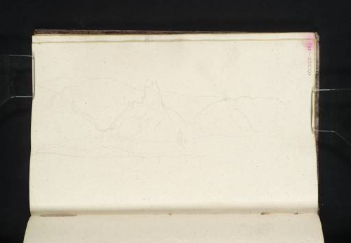 Joseph Mallord William Turner, ‘?The Marksburg above Braubach, from the River Rhine’ 1833