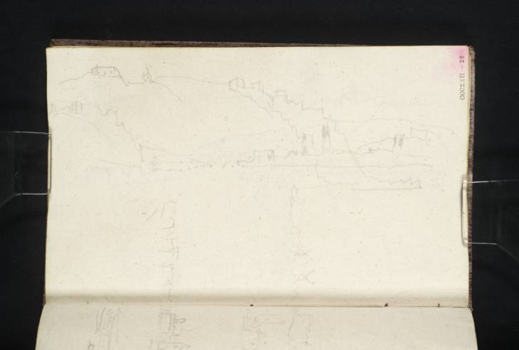 Joseph Mallord William Turner, ‘Views of Ehrenbreitstein and Coblenz from the River Rhine’ 1833