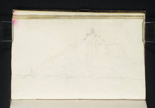 Joseph Mallord William Turner, ‘Burg Drachenfels, on the River Rhine above Königswinter’ 1833