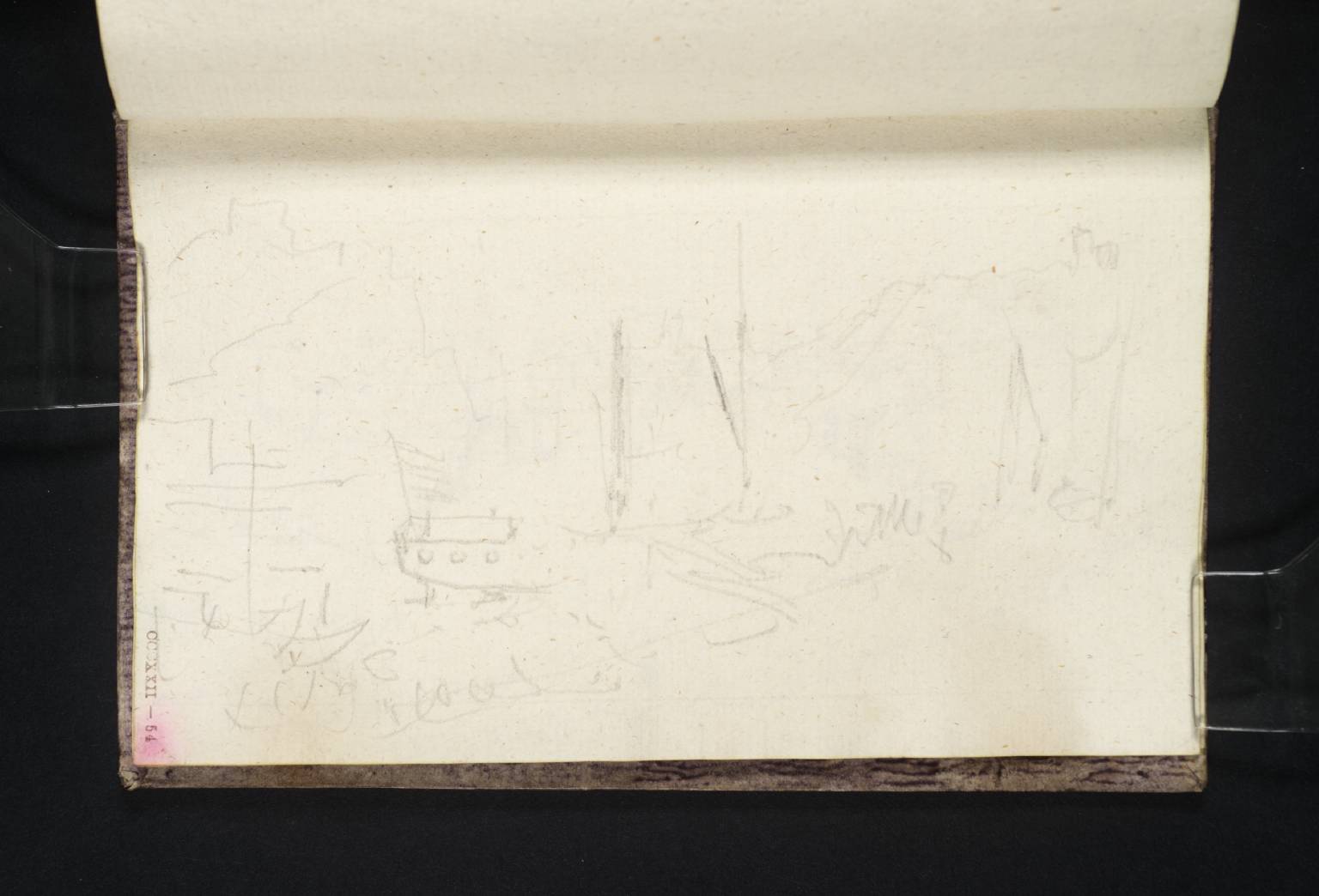 Boat, with High River-Banks