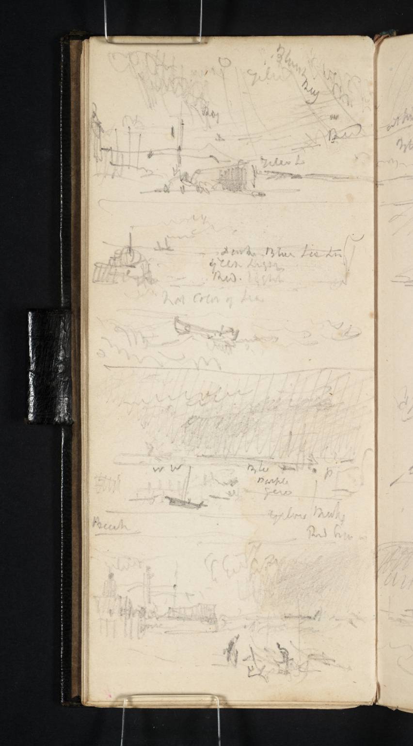 Sketches at Sea and on the Coast at Margate
