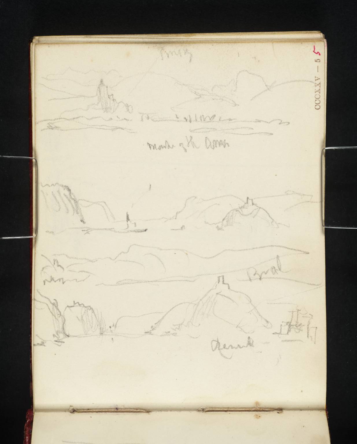 Views on River. Rheineck, Sinzig, and Mouth of the Ahr [Turner]